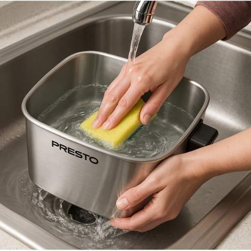 How to clean presto deep fryer filter