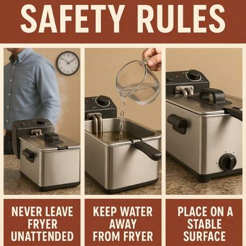 How to use the presto deep fryer