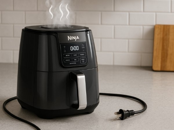 how to clean a ninja air fryer