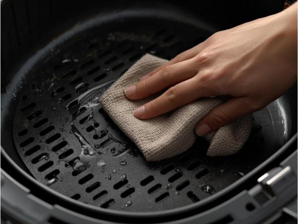 how to clean the cosori air fryer