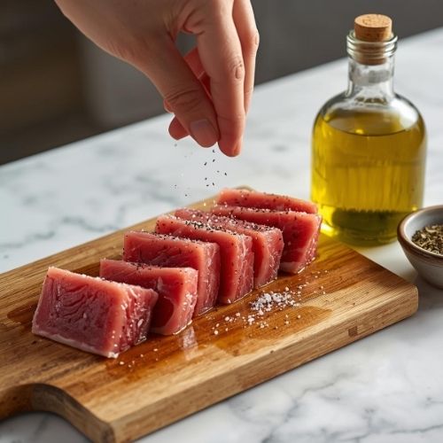 tuna steak in air fryer recipe