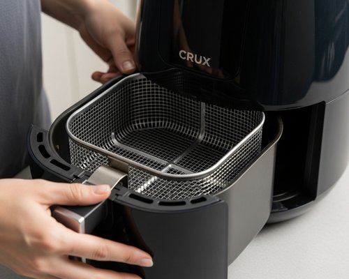 How to clean crux air fryer with vinegar