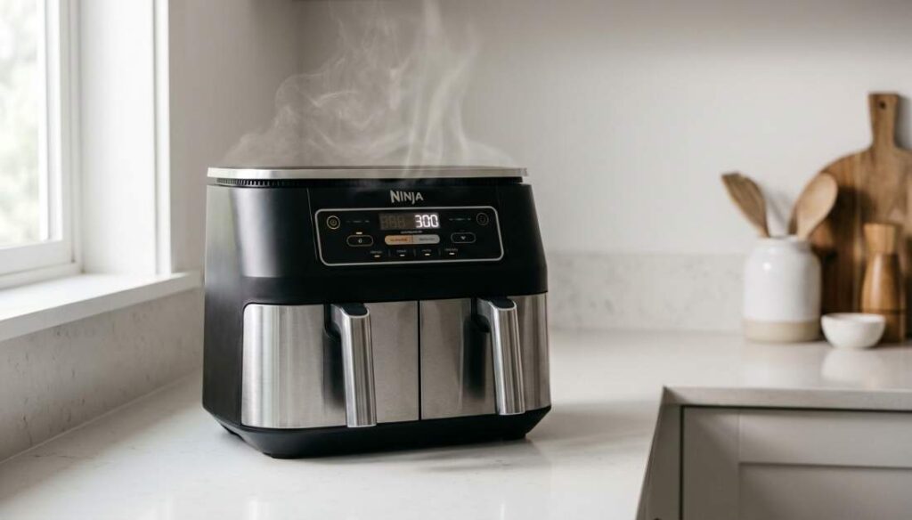 does ninja air fryer make noise