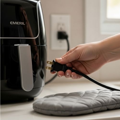 emeril lagasse air fryer how to clean