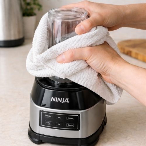 how to remove ninja blender cup