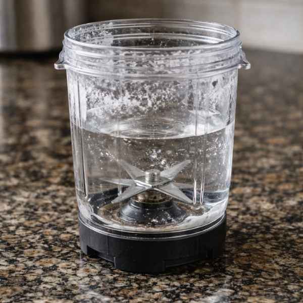 ninja blender cup smells bad