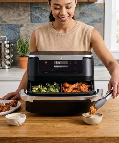 ninja dz071 foodi flexbasket air fryer
