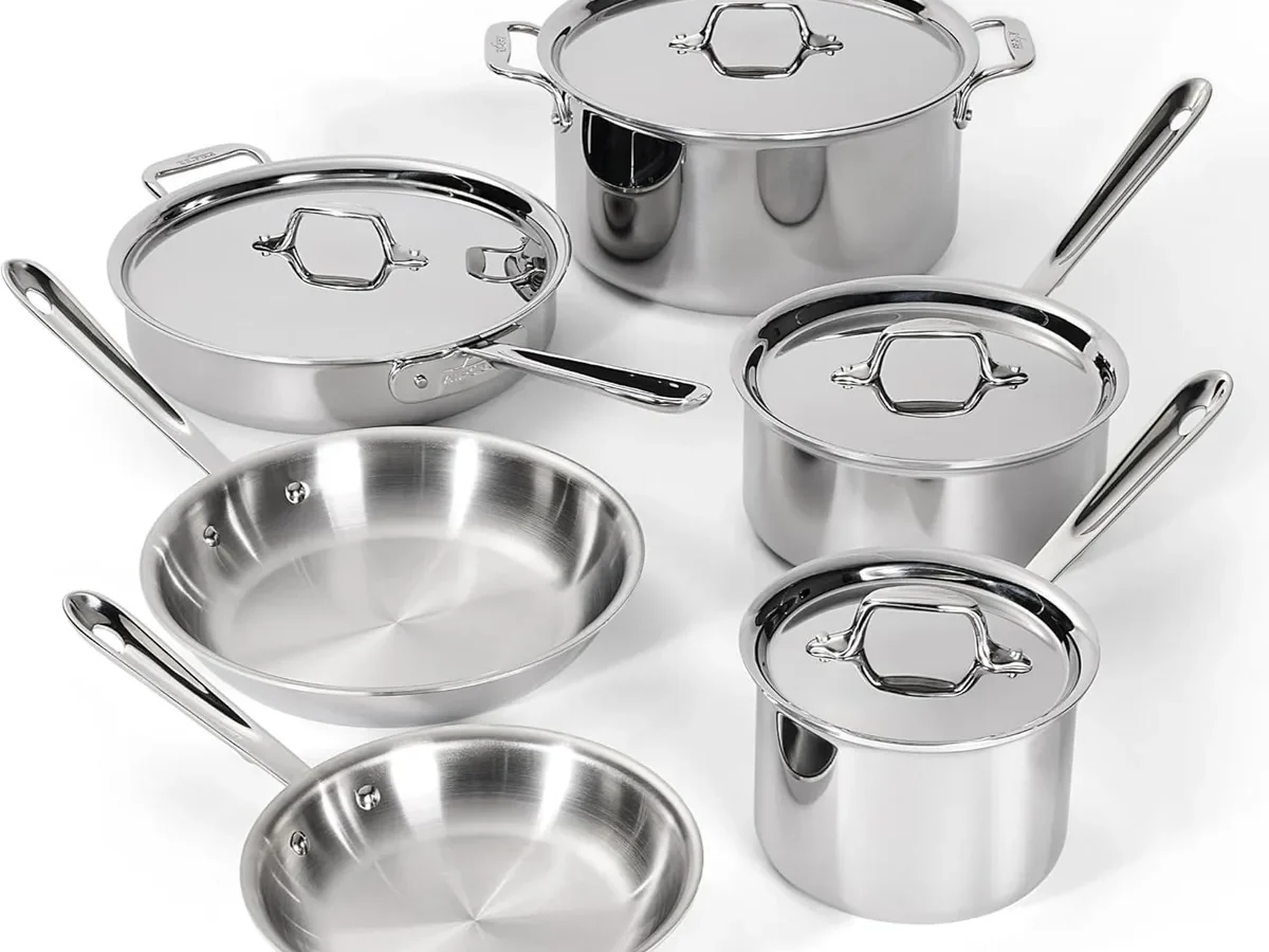All-Clad D3 10-piece cookware set
