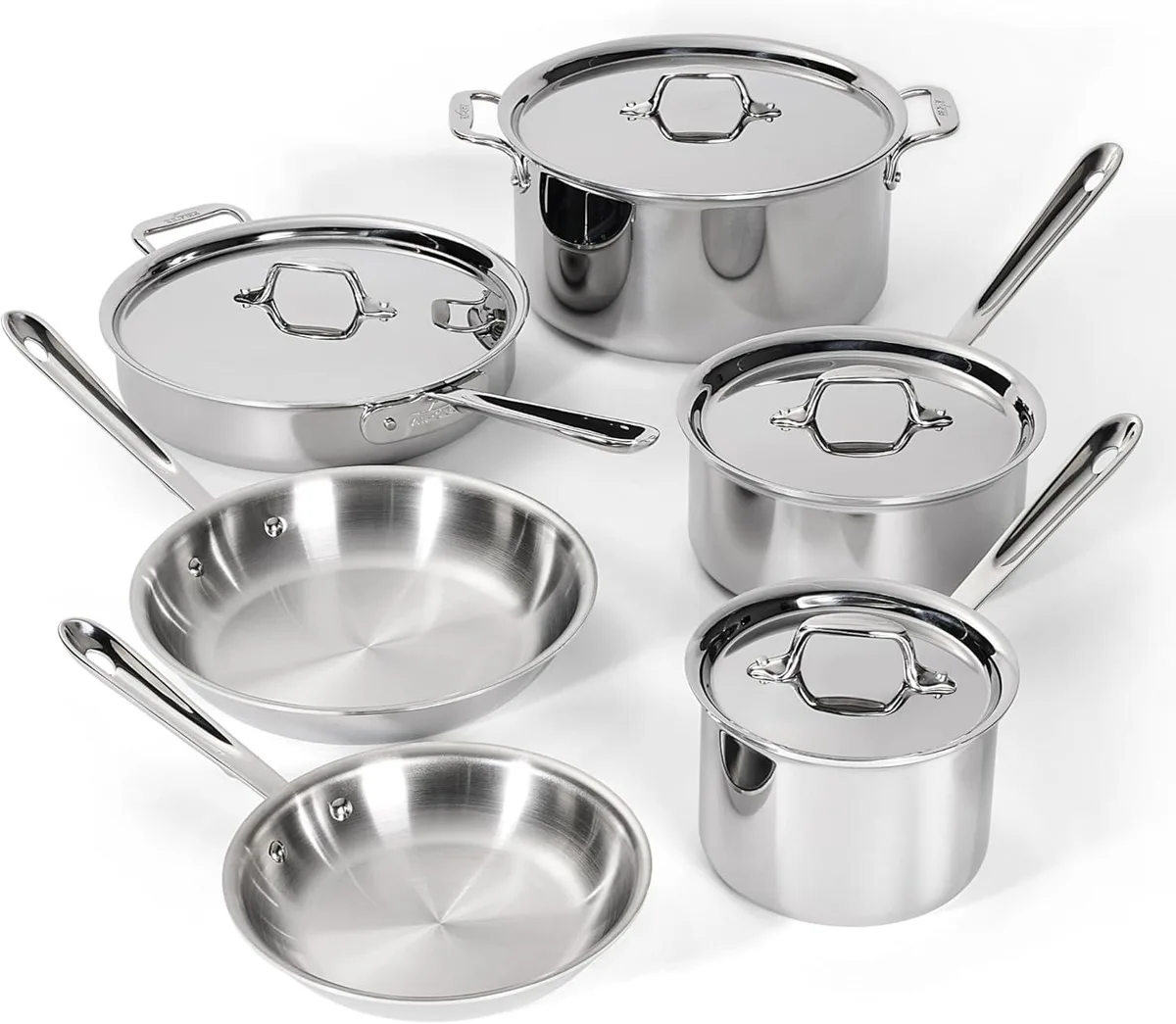 All-Clad D3 10-piece cookware set