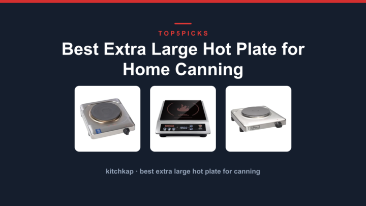 Best Extra Large Hot Plate for Home Canning