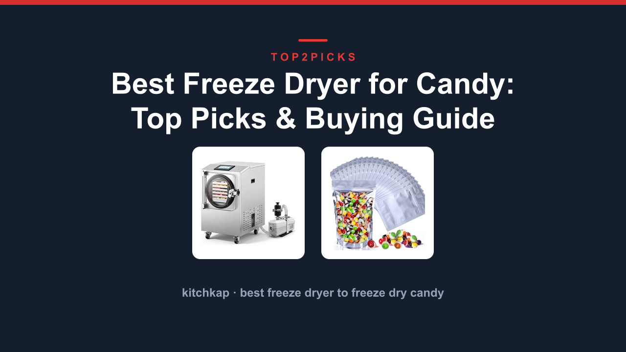 Best Freeze Dryer for Candy: Top Picks & Buying Guide