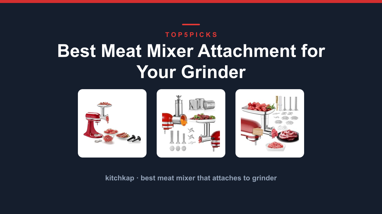 Best Meat Mixer Attachment for Your Grinder