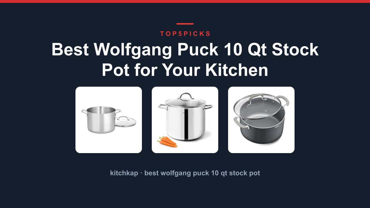 Best Wolfgang Puck 10 Qt Stock Pot for Your Kitchen