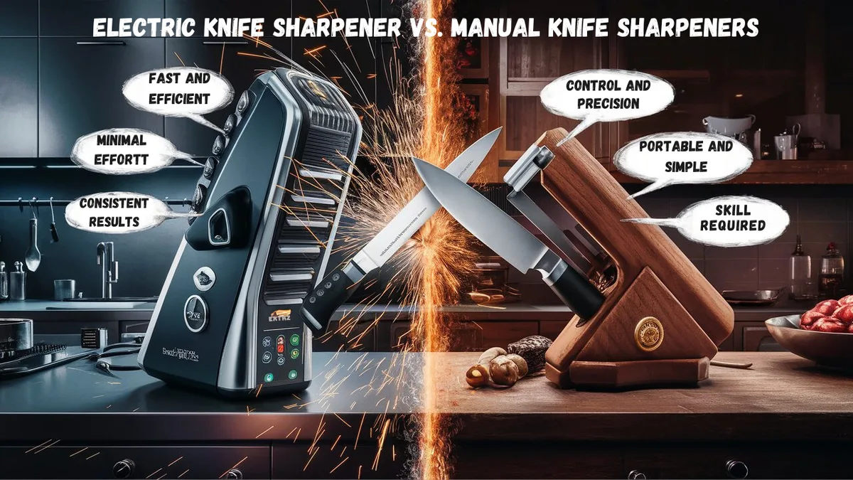 Blade faces (sides of the knife)