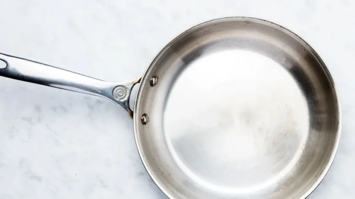 budget stainless steel cookware set thin exterior edges