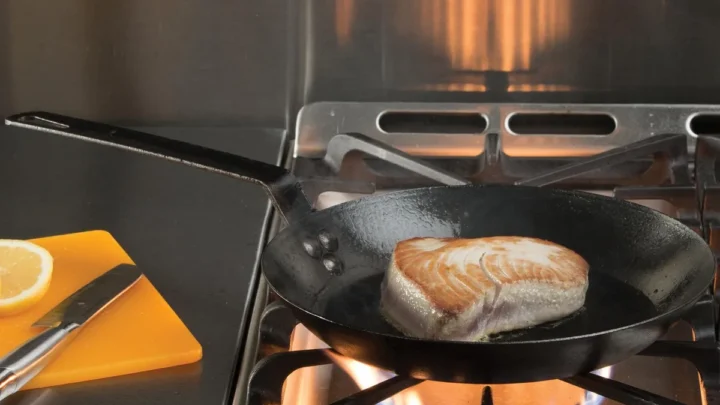 Vinegar & Tomato Sauces in New Carbon Steel: Safe?