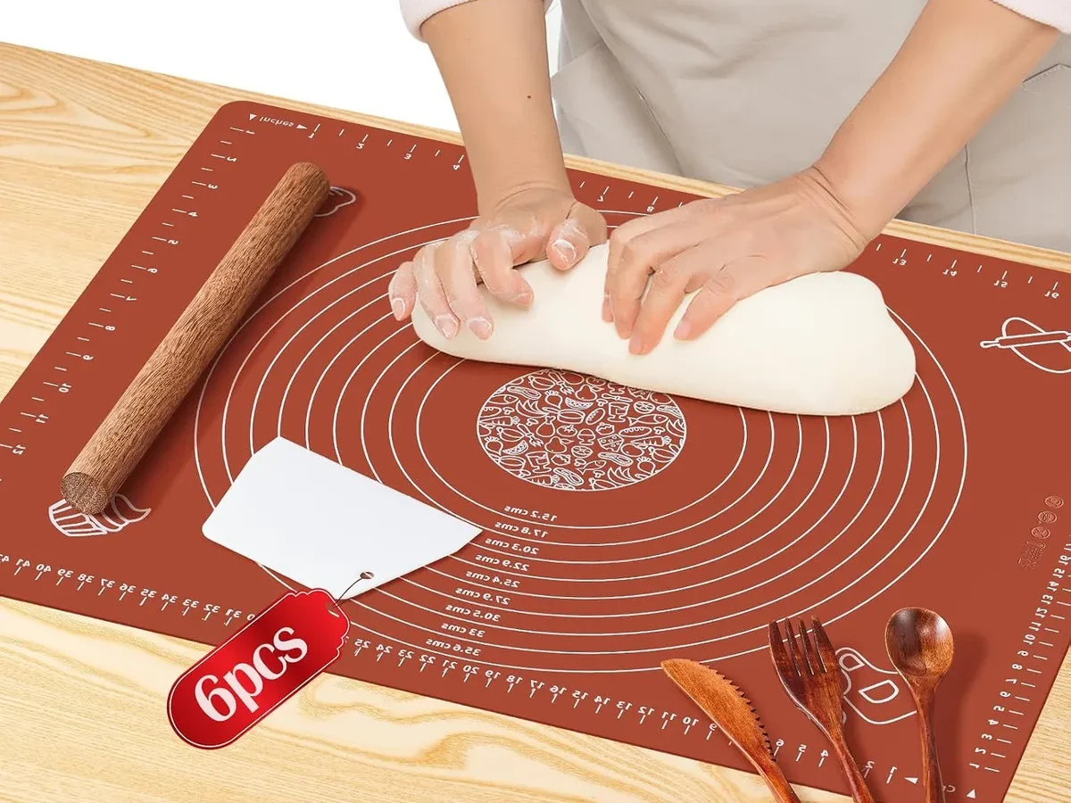 can you put cutting pastry on silicone mat with sharp knife in a reusable silicone baking mat safely