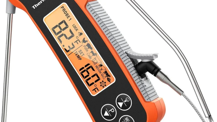 can you put leaving plastic thermometer body inside closed hot oven in a instant read digital meat thermometer safely