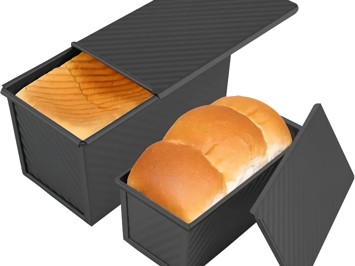 can you put putting nonstick bread pan in dishwasher in a pullman bread loaf pan with lid safely
