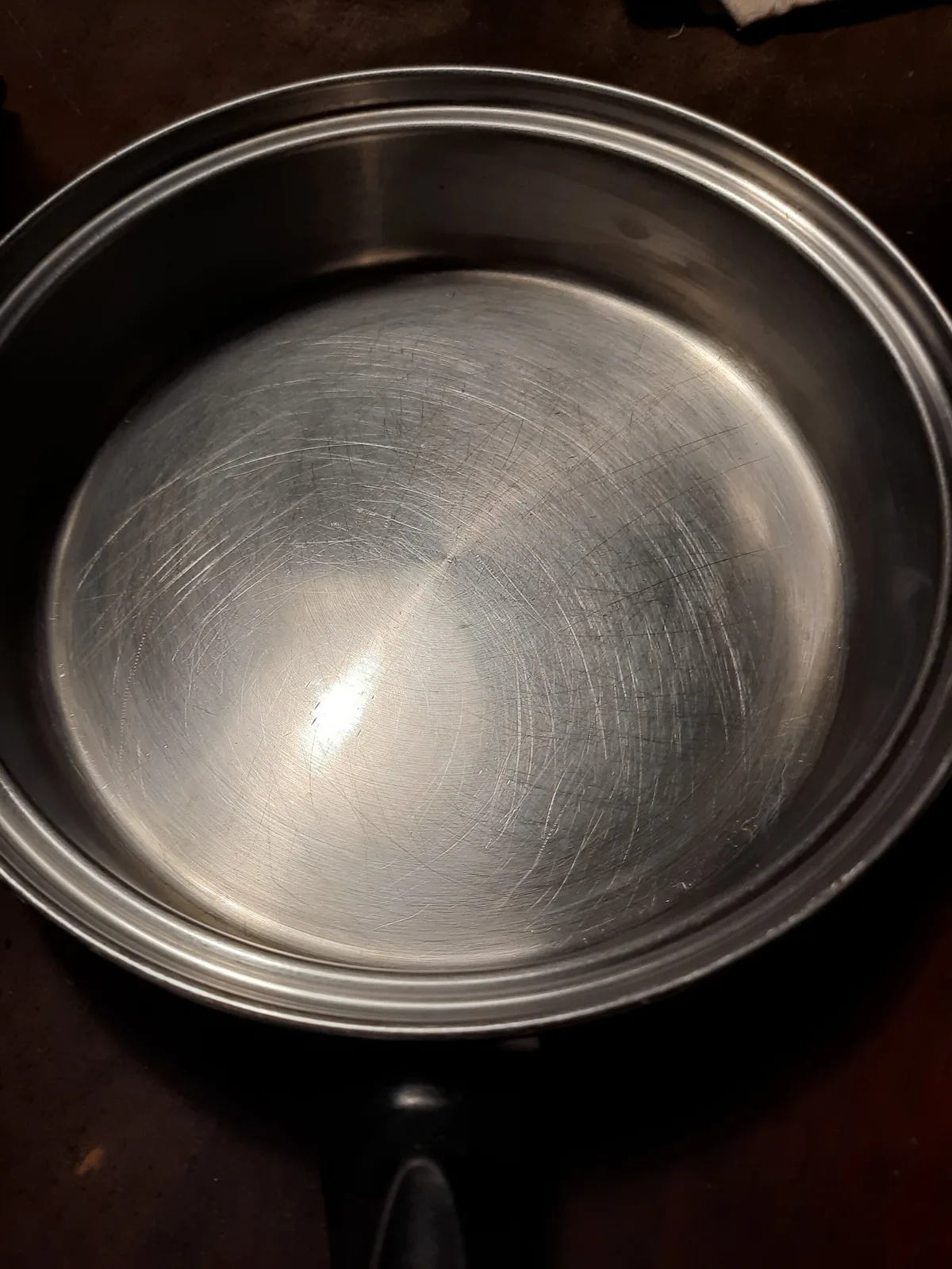 can you put shocking hot pan in ice cold water bath in a 5-ply stainless steel skillet safely