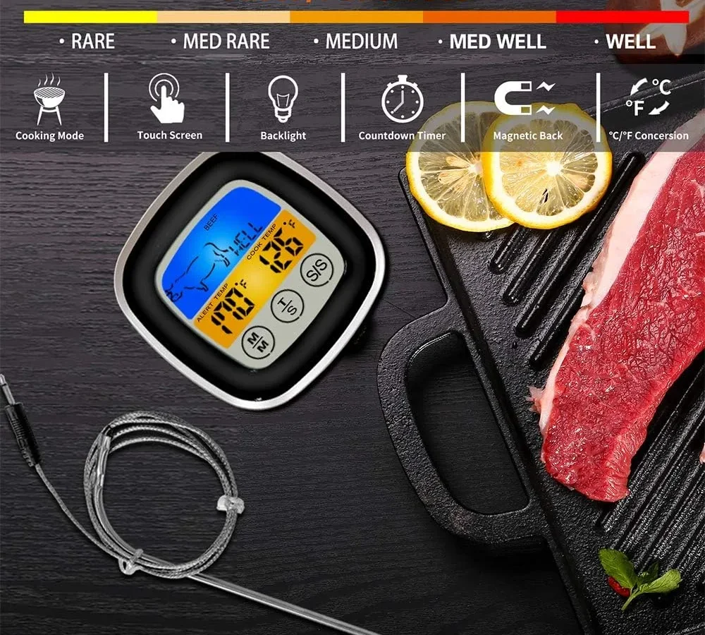 can you put submerging probe wire junction in dishwater in a leave in oven safe meat thermometer safely
