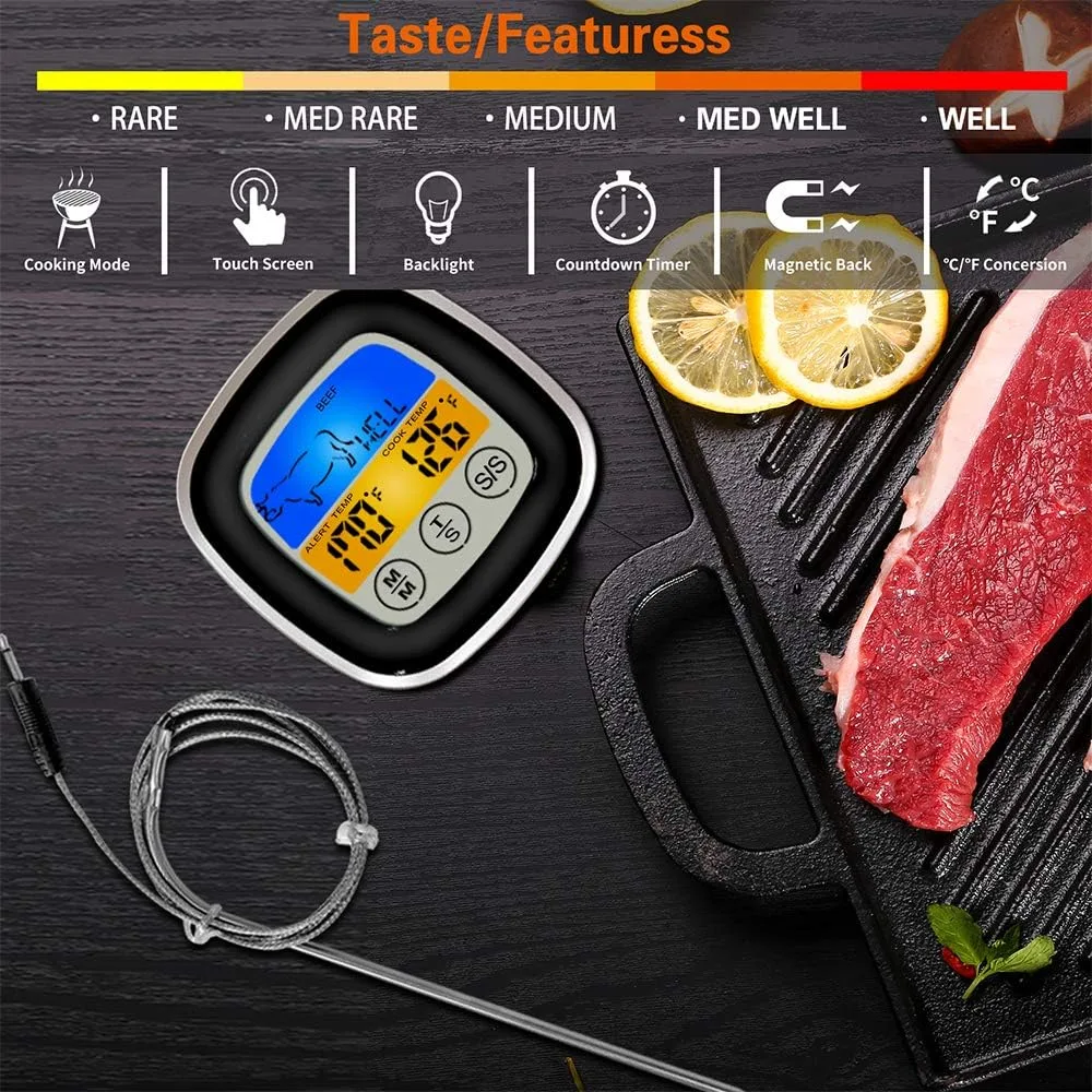 can you put submerging probe wire junction in dishwater in a leave in oven safe meat thermometer safely