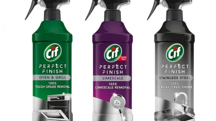 can you put using harsh oven cleaner sprays on polished stainless in a stainless steel saute pan with helper handle safely