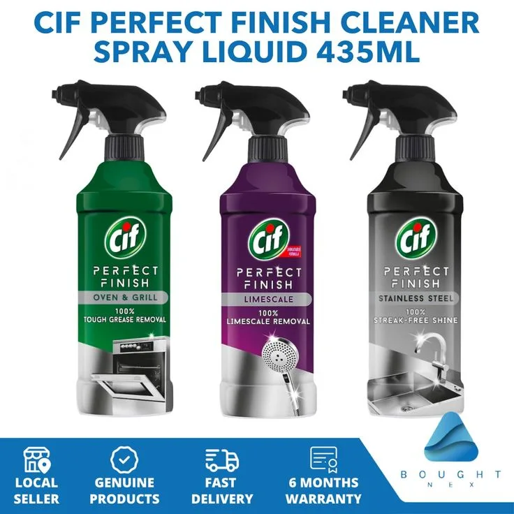 can you put using harsh oven cleaner sprays on polished stainless in a stainless steel saute pan with helper handle safely