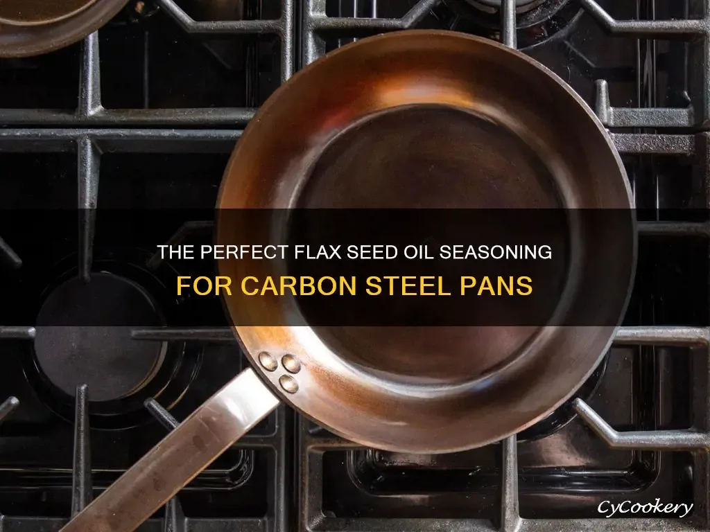 carbon steel pan seasoning process diagram