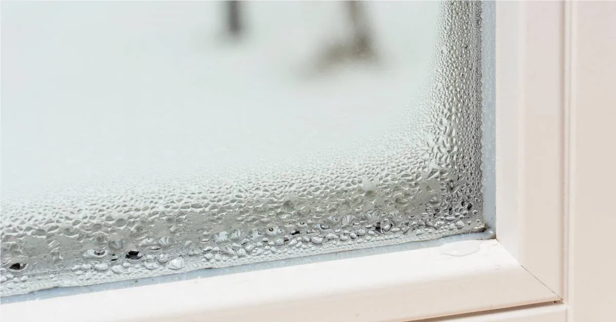 Condensation damage to walls, electronics, or furniture