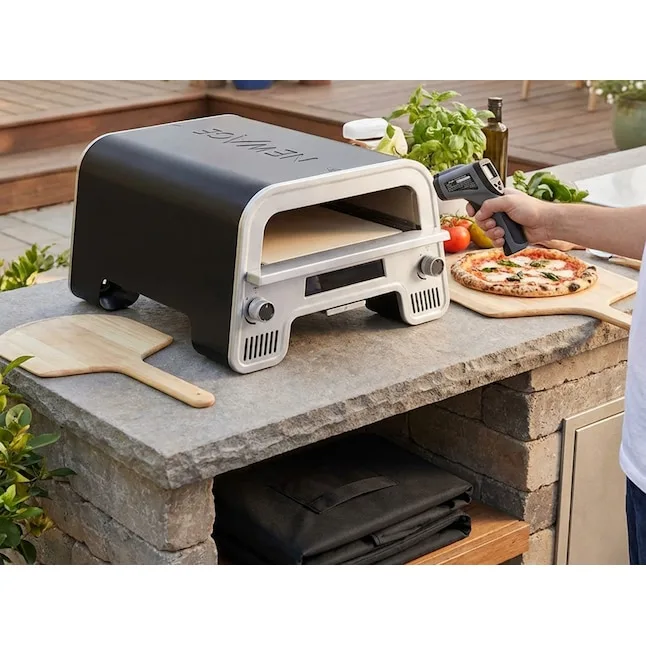 cordierite pizza stone preheating temperature infrared thermometer