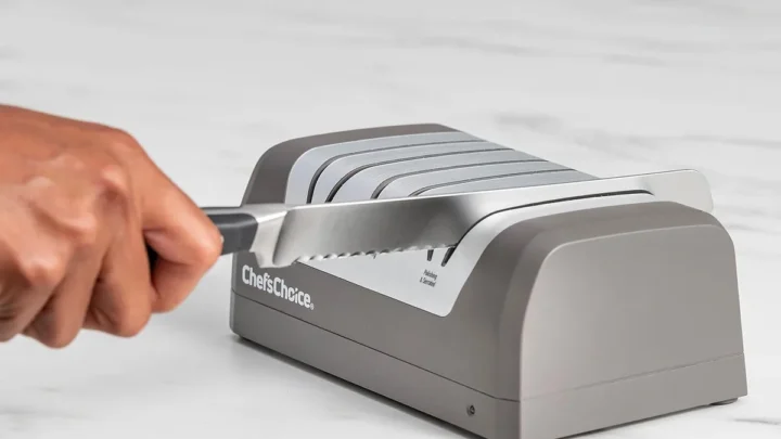 Forcing Knife Blade Into Diamond Hone Sharpener: Safe?