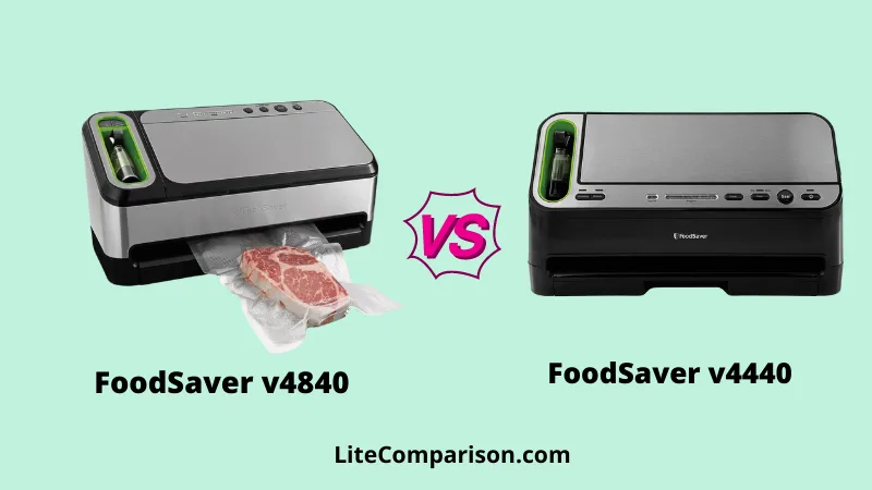 FoodSaver V4840 vs V4800 comparison