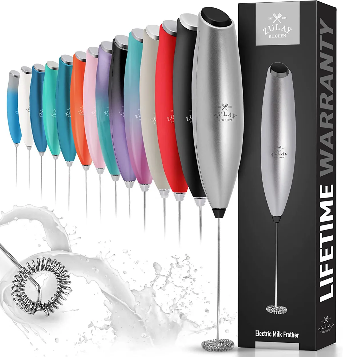 Handheld electric whisk/frother