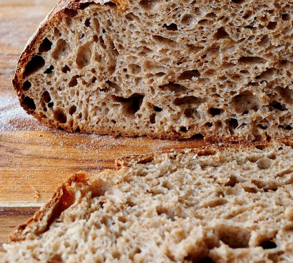 heavy whole wheat sourdough artisan bread bowl lift stand mixer