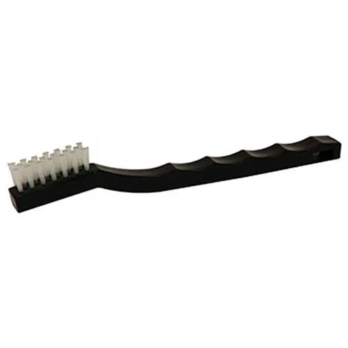 helper handle rivet cleaning with toothbrush