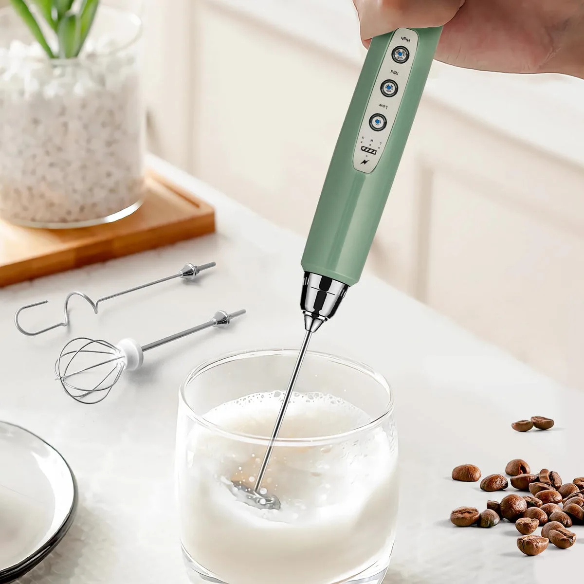 how to fix automatic electric milk frother frother whisk not spinning or milk scorching on bottom