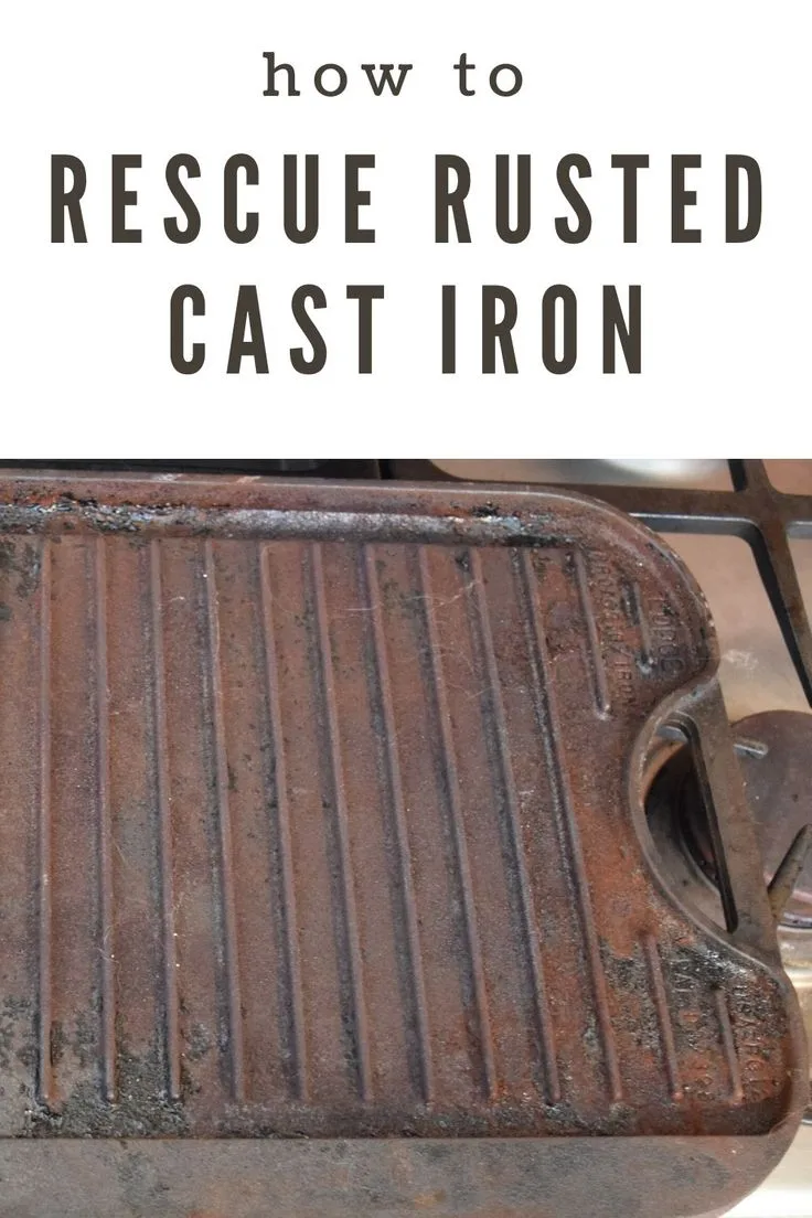 how to fix cast iron skillet cast iron skillet rusting after washing in sink