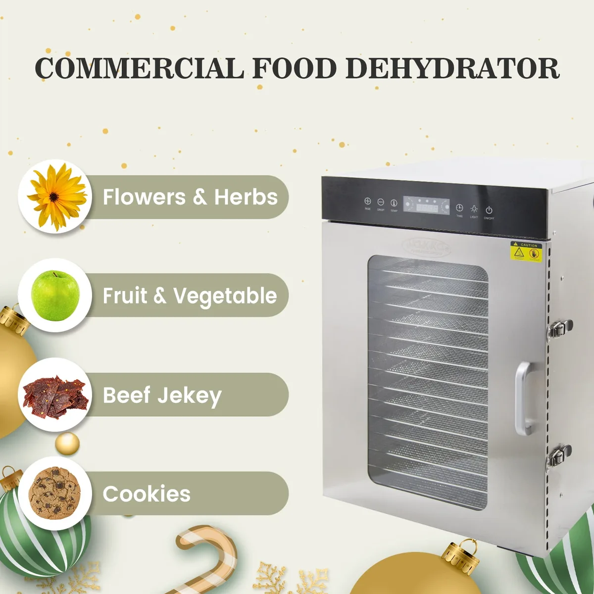 how to fix commercial 9 tray food dehydrator temperature knob drifting out of calibration