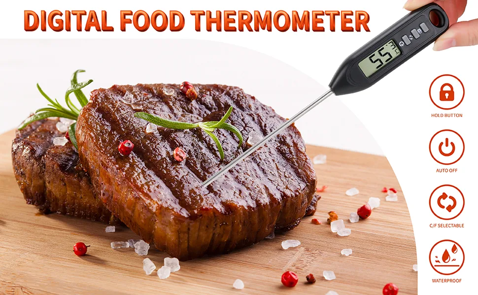 how to fix instant read digital meat thermometer instant read thermometer reading wildly inaccurate temperature