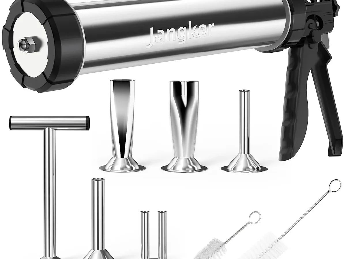how to fix jerky gun kit with seasoning jerky gun piston slipping or meat blowing past rubber gasket