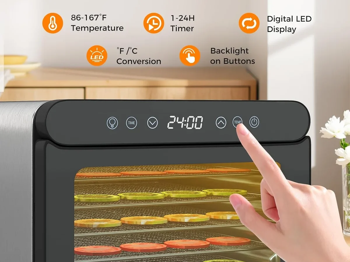 how to fix quiet digital food dehydrator dehydrator timer shutting off before herbs are fully dry