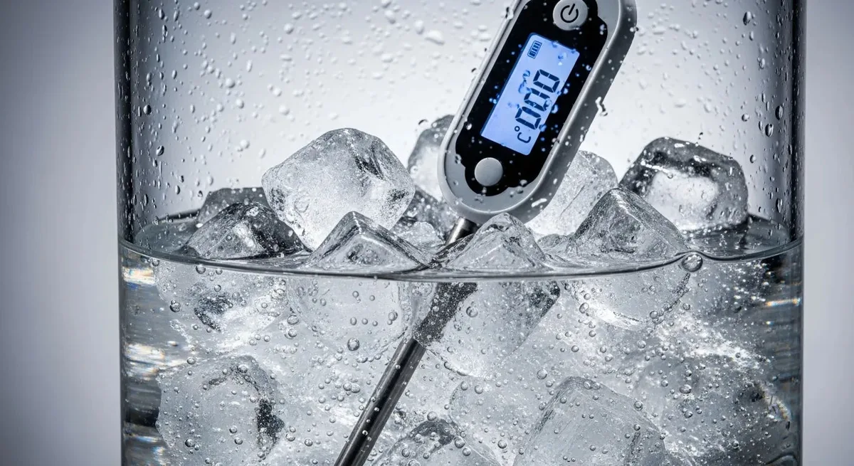 ice water calibration test for thermometer probes