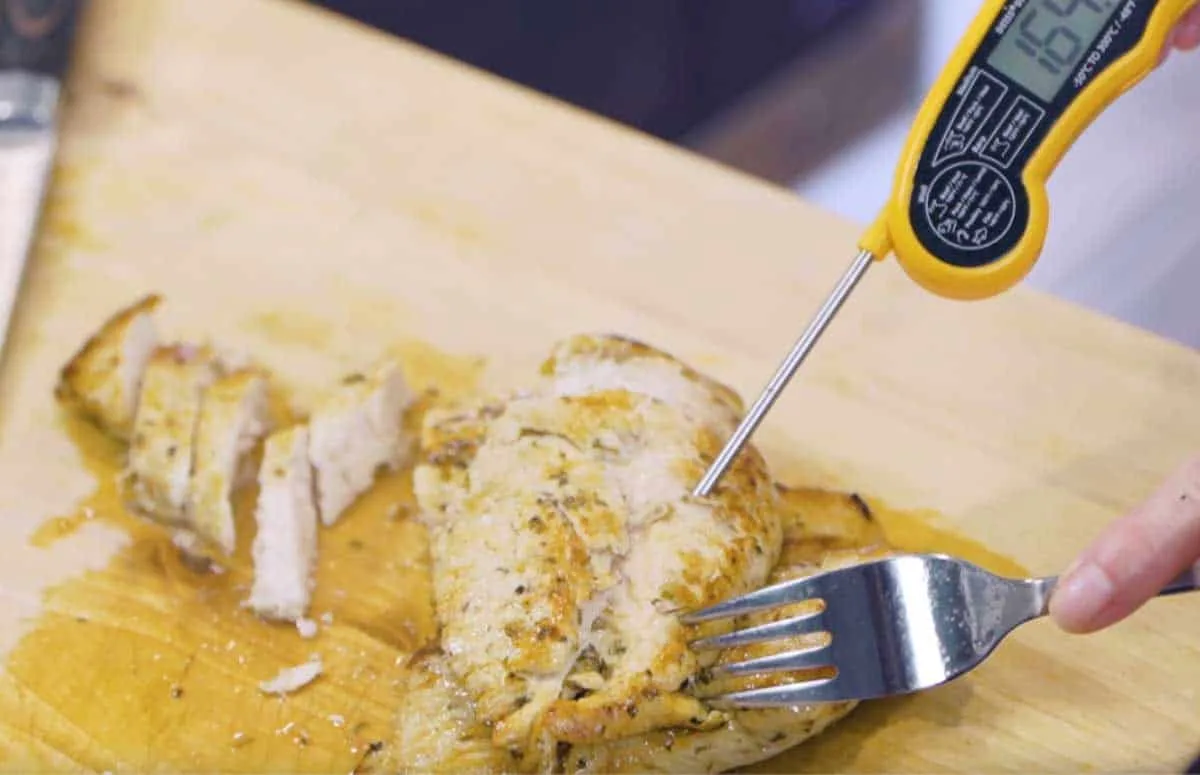 instant-read digital meat thermometer chicken breast