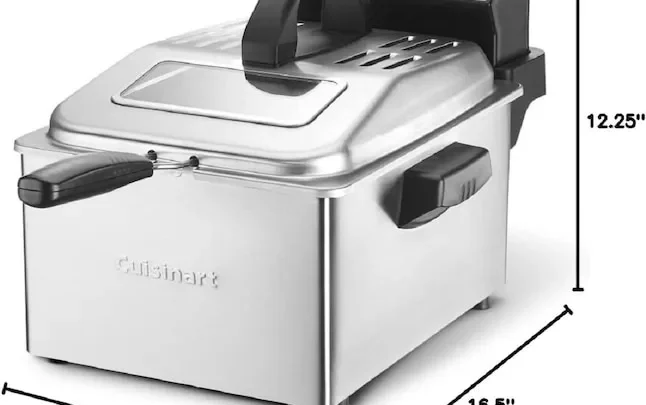 is cuisinart cdf-200p1 triple basket family size deep fryer worth buying reddit review
