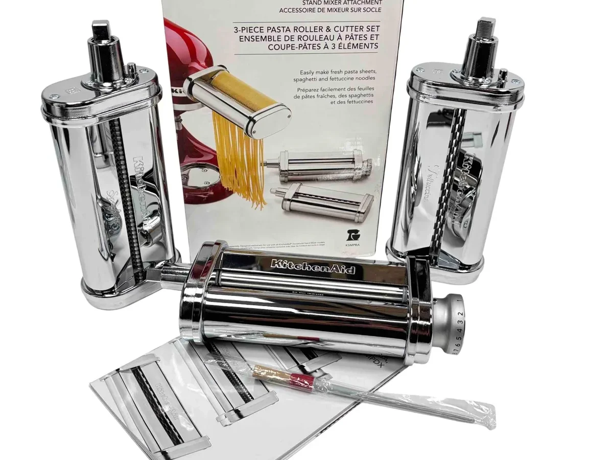 is kitchenaid pasta roller set pasta roller cutter stand mixer attachment worth buying reddit review