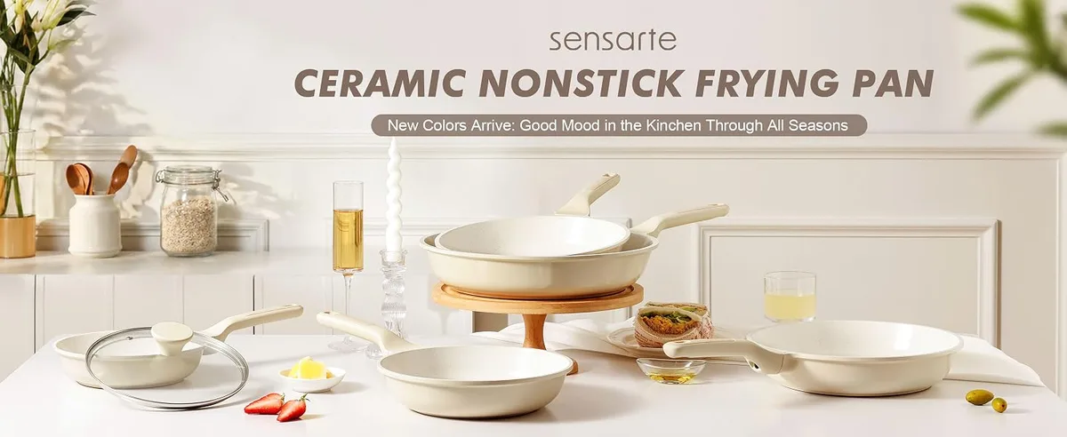is sensarte ceramic pan budget ceramic frying pan worth buying reddit review