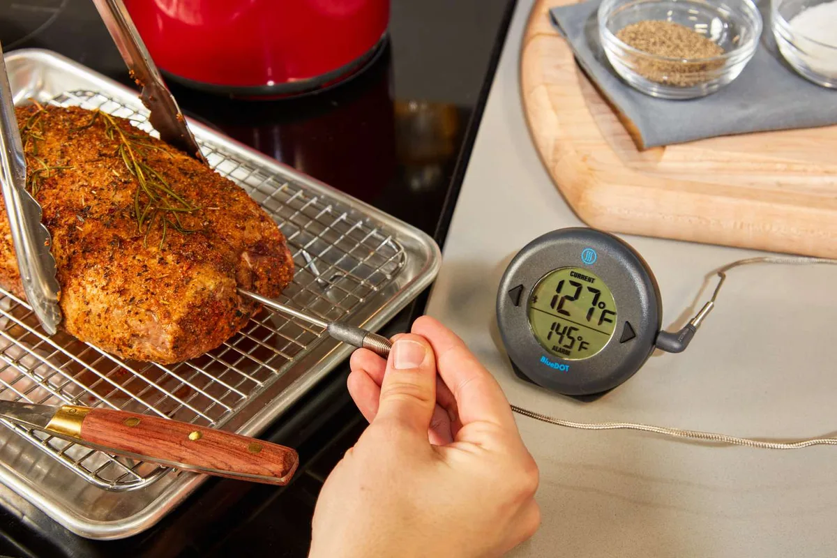 leave-in probe thermometer