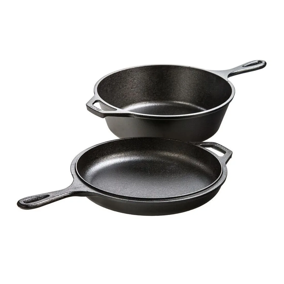 Lodge Double Dutch Oven Combo Cooker product photo