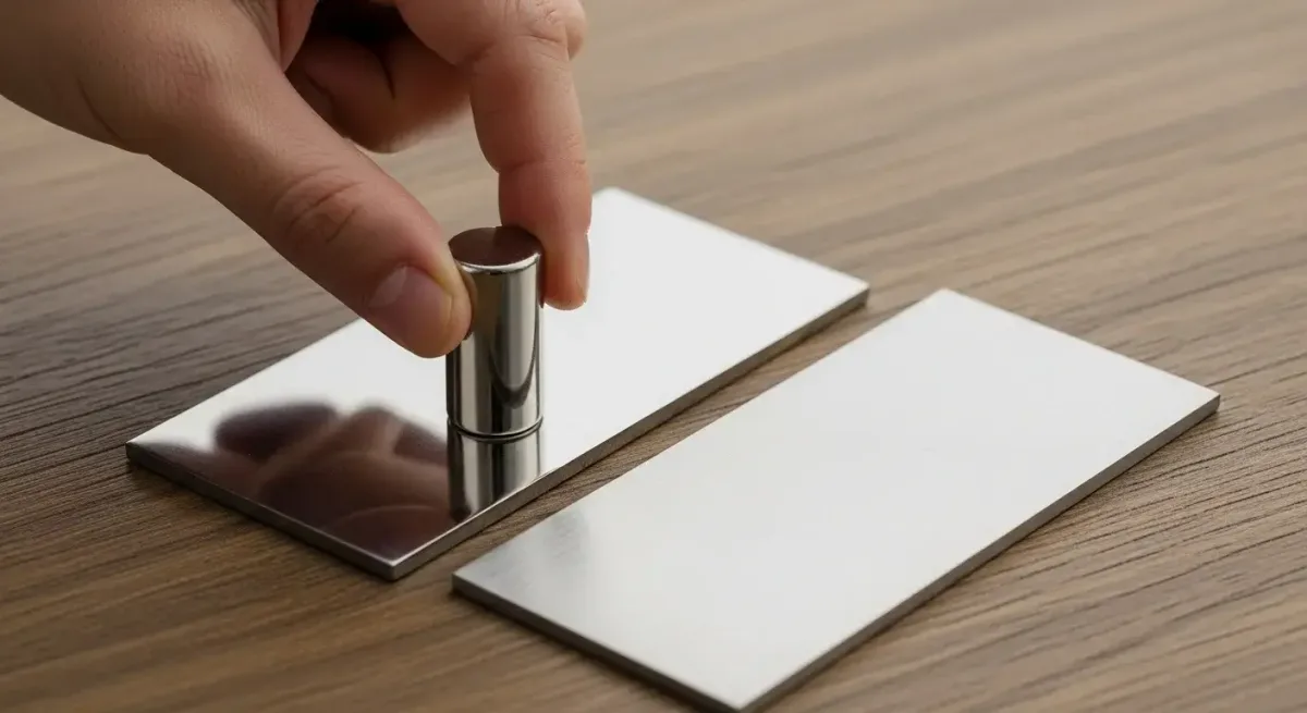 magnet test stainless steel versus aluminum pasta roller
